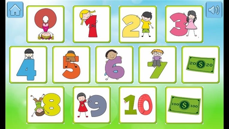 Numeric Memory Game Image