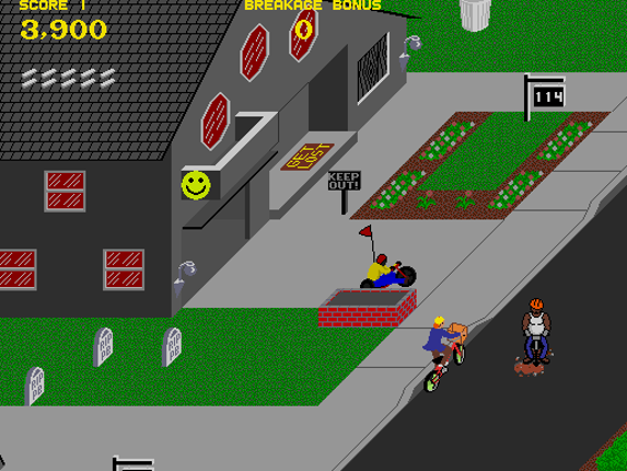 Paperboy screenshot