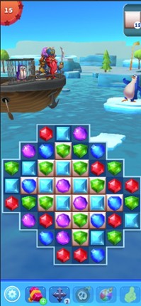 Penguin Story -Puzzle Games screenshot