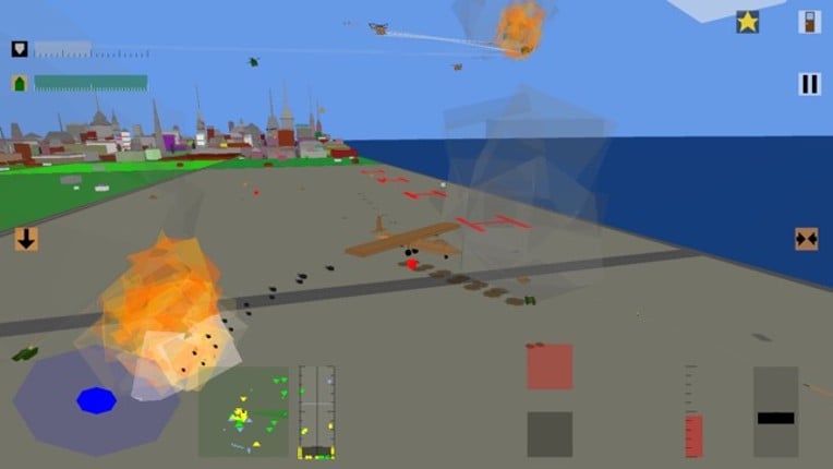 Retro Flight: 3D battle sim Image