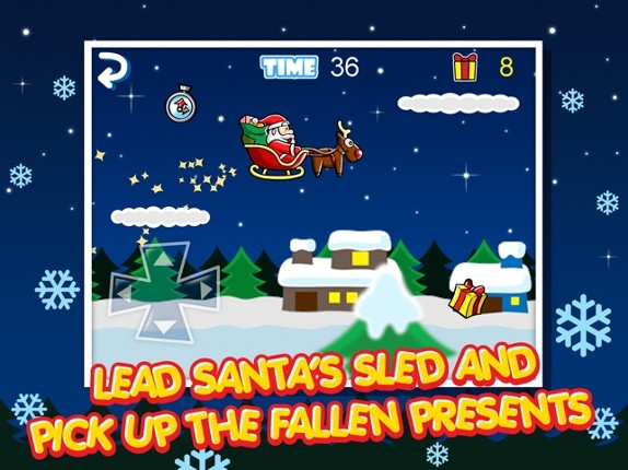 Santa Claus in Trouble ! HD - Reindeer Sled Run For The Christmas Gift screenshot