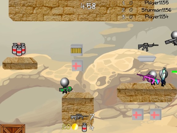 Stickman Multiplayer Shooter screenshot