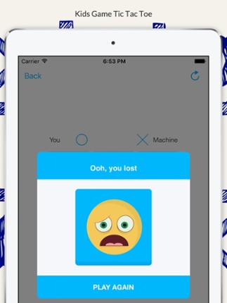 Tic Tac Toe-crossLine Image
