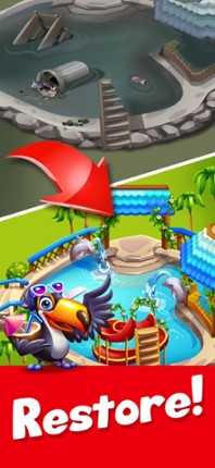 Tropic Trouble Match 3 Builder screenshot