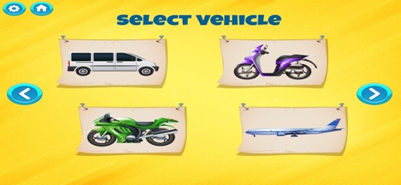 Vehicle Jigsaw Puzzle Game screenshot