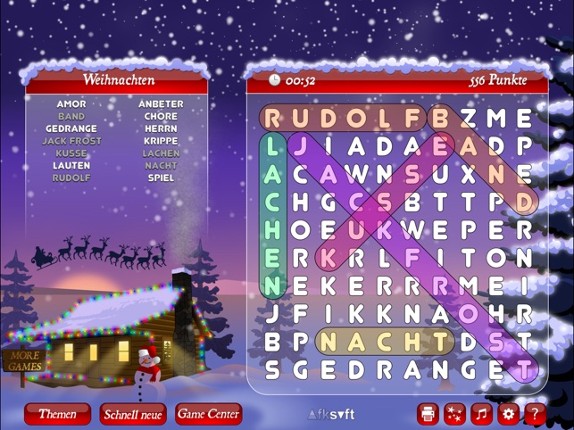 Weihnachten Wortsuche screenshot