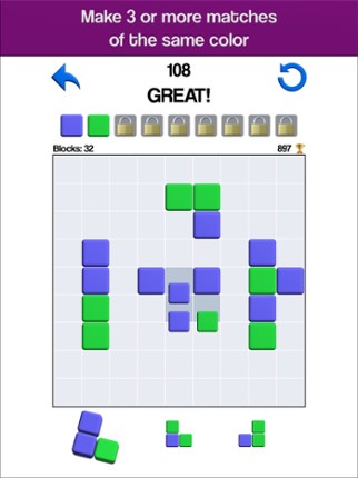 Color Blocks, Wooduko screenshot