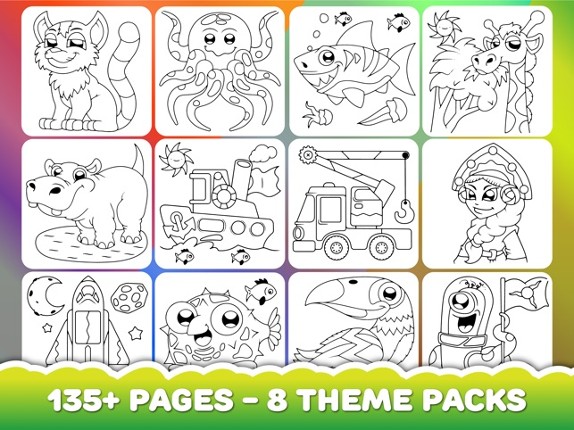 Drawing and coloring for kids Image