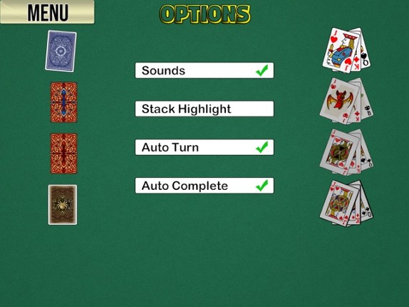 FreeCell HD screenshot