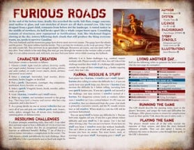 FURIOUS ROADS -  Postapoc Tricube Tales Image