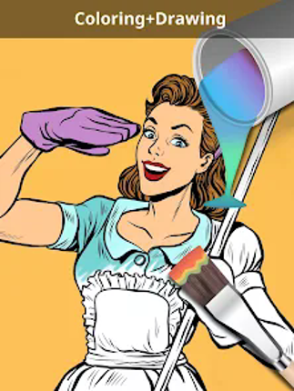 Girls Coloring Book screenshot