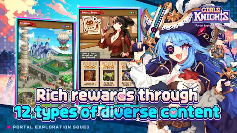 Girls Knights: SQUAD RPG Image