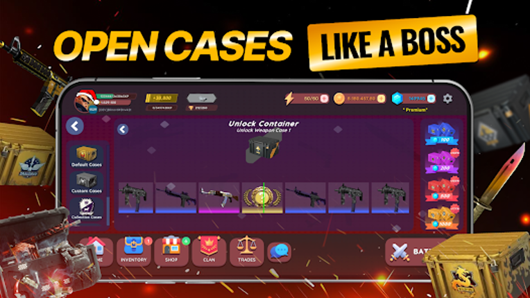 Case Unboxer Opening Simulator screenshot