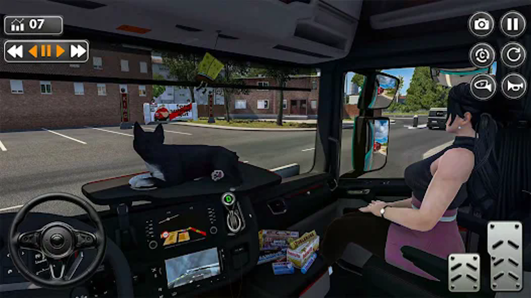 Real City Cargo Truck Driver screenshot