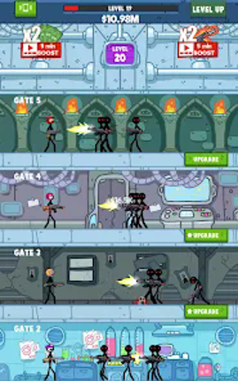 Idle Stickman screenshot