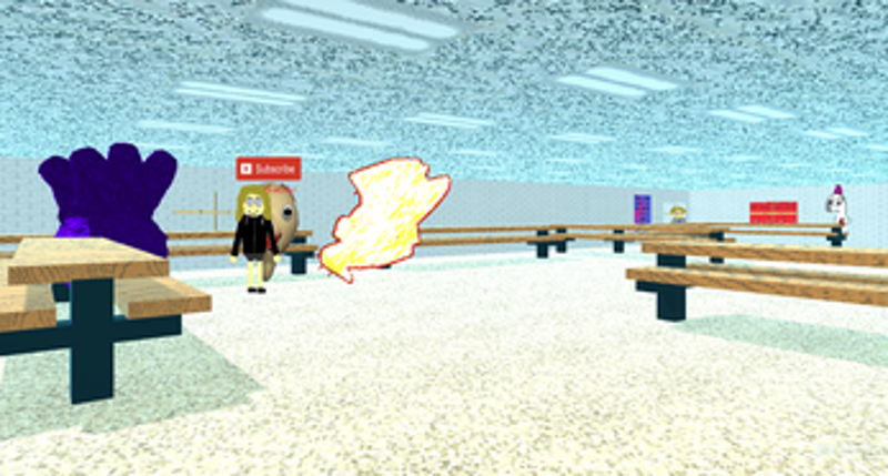 Baldi's Basics Akward School Chapter 1 screenshot