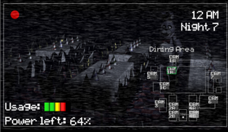 FNaF 1 PSP recreation screenshot