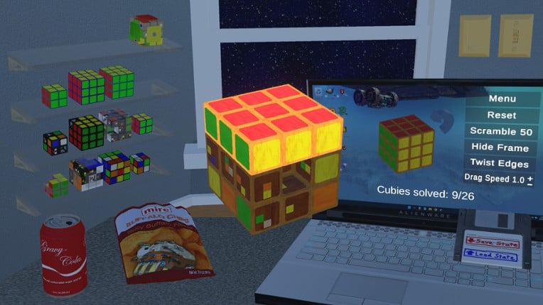Glow Cubes screenshot