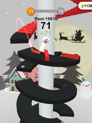 Jump Ball-Bounce On Tower Tile screenshot