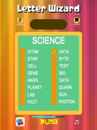 Letter Wizard Arcade screenshot