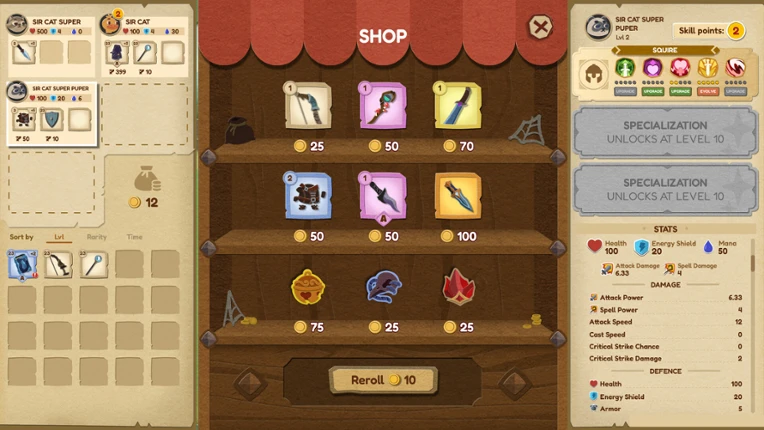 Paper Tactics screenshot