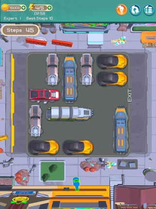Parking out - Drive car game screenshot