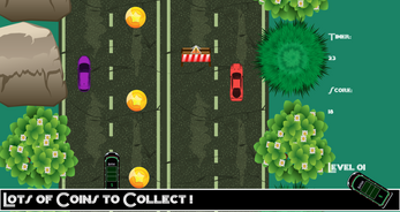 Road Hero Speed Car Racing Bank Image