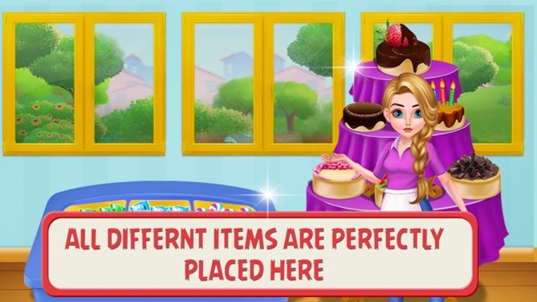 Supermarket Shopping and Cash Register screenshot