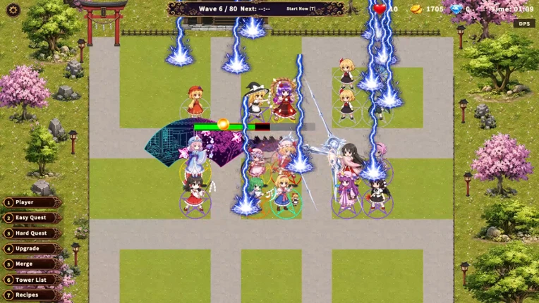 Touhou Defense Tale ~ AI Test in Touhou ~ screenshot