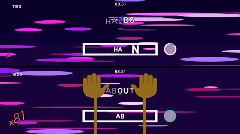 Tricky Typing screenshot