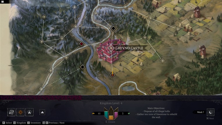 Yes, Your Grace: Snowfall screenshot