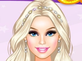 Barbie make up time Image