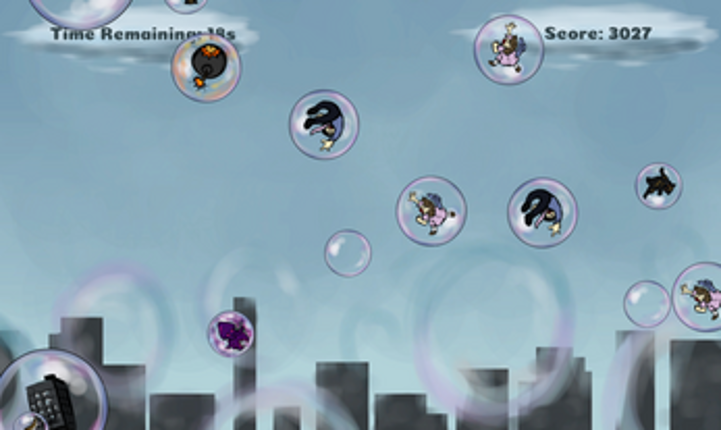 Bubble-Chan VS Cactus-Man GGJ Image