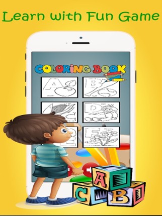 Color ME: ABC Coloring Book Pages Fun Kids Adults screenshot