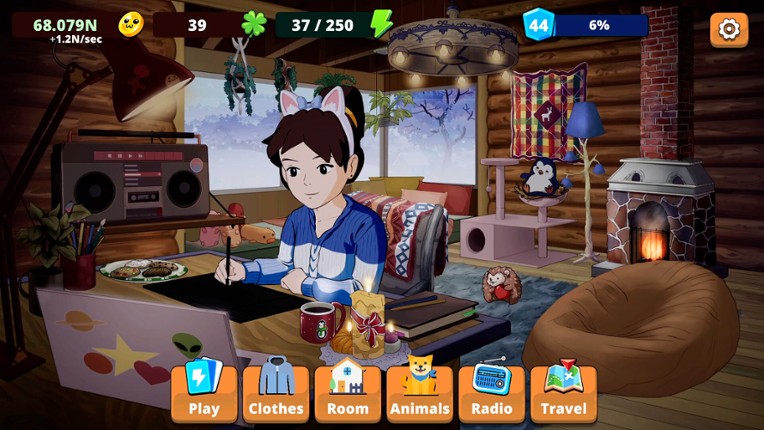 Comfy Girl screenshot