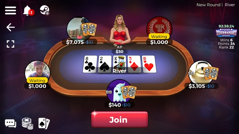 Downtown Casino: Texas Hold'em Poker Image