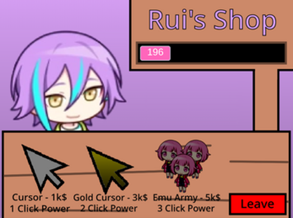 Emu Otori Clicker screenshot