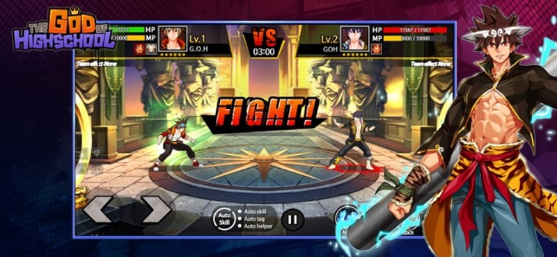 G.O.H - The God of Highschool screenshot