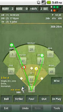iScore Baseball/Softball Image