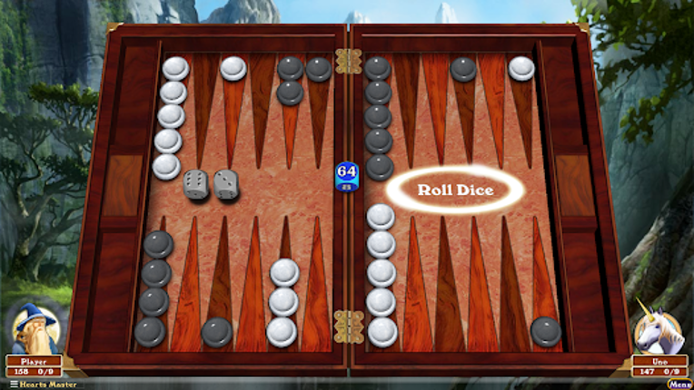 Hardwood Backgammon Pro screenshot