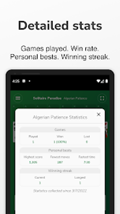 Algerian Patience Solitaire Image