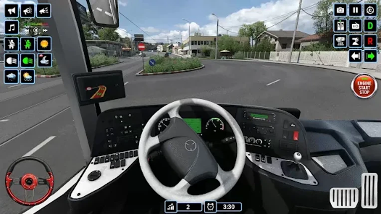 Bus Games Real Bus Driving 3D screenshot