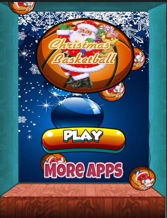 Christmas basketball Image