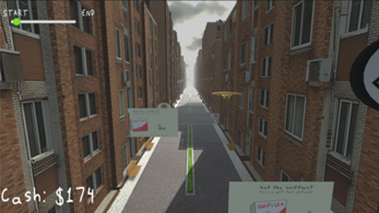 Fly-by Pizza Guy Image
