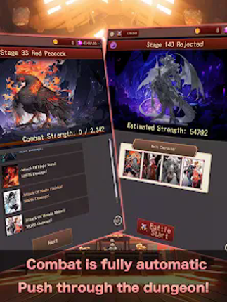 Idle RPG Tokyo Sengoku Dungeon screenshot