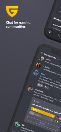 Guilded - community chat screenshot