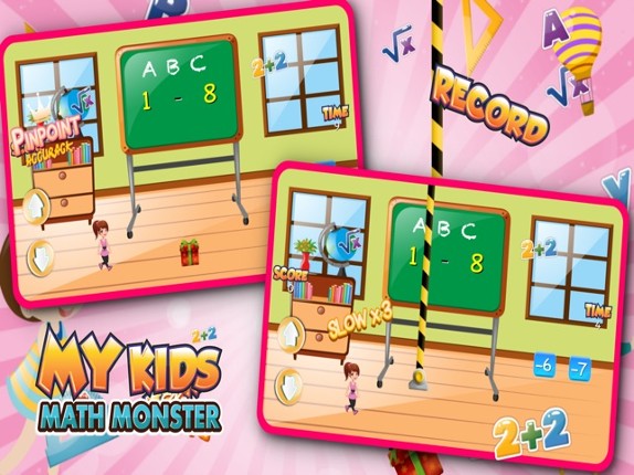 My Kids Math Monster Fun Game for free Image