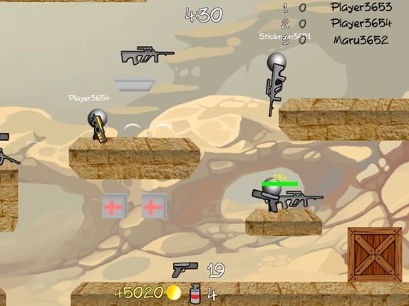 Stickman Multiplayer Shooter screenshot