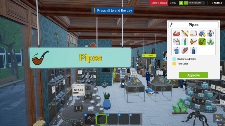 Tobacco Shop Simulator screenshot