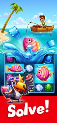 Tropic Trouble Match 3 Builder screenshot